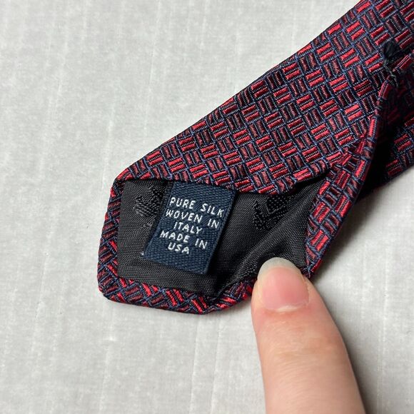 Brooks Brothers Makers Silk Traditional Wide Men's Neck Tie W:3.75" By L:58.75" - Picture 4 of 7